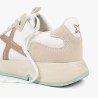 Munich Zapatilla Mamba 09 Blanco Beige Verde Agua Mujer