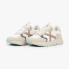 Munich Zapatilla Mamba 09 Blanco Beige Verde Agua Mujer