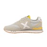 Munich Zapatilla Dash 272 Gris Blanco y Mostaza Hombre