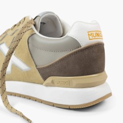 Munich Zapatilla Dash Premium 276 Marrón Beige Hombre