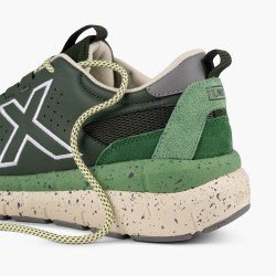 Munich Zapatilla Kava 31 Verde Oscuro Hombre