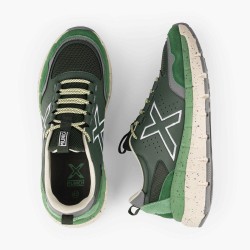Munich Zapatilla Kava 31 Verde Oscuro Hombre