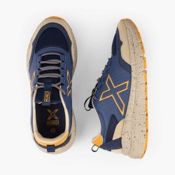 Munich Zapatilla Kava 32 Azul Naranja Hombre