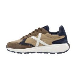 Munich Zapatilla Babel 11 Beige Azul Hombre