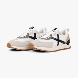Munich Zapatilla Versatile 32 Blanco Marrón White Sand Hombre