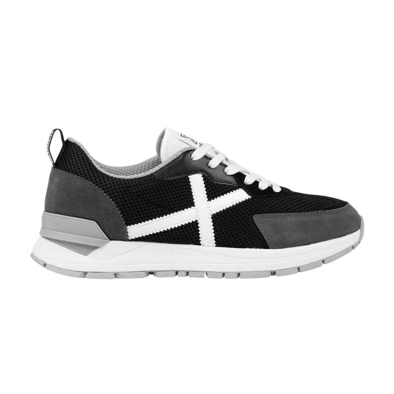Munich Zapatilla Versatile 33 Negro Blanco Black Grey Hombre