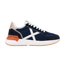 Munich Zapatilla Versus 116 Azul Oscuro Naranja Navy Blue Orange