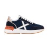 Munich Zapatilla Versus 116 Azul Oscuro Naranja Navy Blue Orange