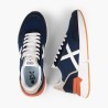 Munich Zapatilla Versus 116 Azul Oscuro Naranja Navy Blue Orange