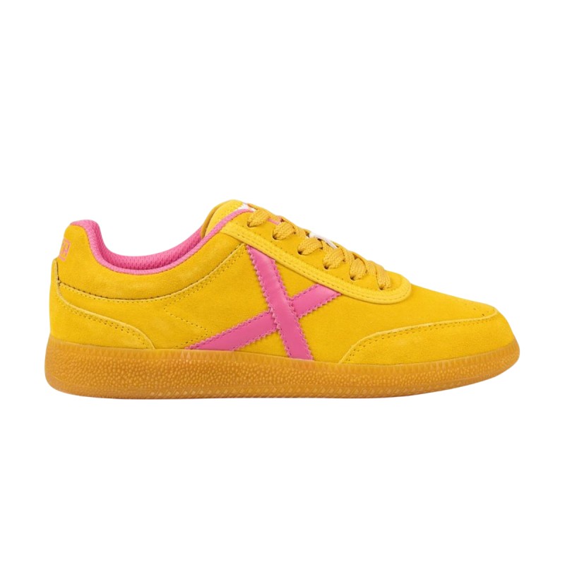 Munich Zapatilla Rumba Wmn 23 Amarillo Mostaza Rosa Mujer