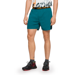 Trangoworld Pantalón Corto Servoz Verde Oscuro Hombre
