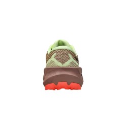 Asics Zapatilla Trailrunning Trabuco 14 Verde Claro Rosa Illuminate Yellow Umeboshi Hombre