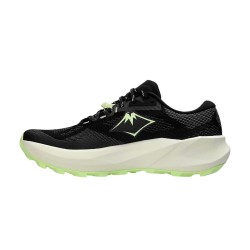 Asics Zapatilla Trailrunning Trabuco 14 Negro Verde Black Illuminate Yellow Hombre