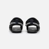 Mustang Sandalia Barefoot Nylon Strap Mallow Negro Azul Black Niño