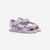 Mustang Sandalia Barefoot Nylon Strap Mallow Lila Malva Niño