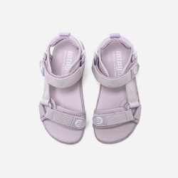 Mustang Sandalia Barefoot Nylon Strap Mallow Lila Malva Niño