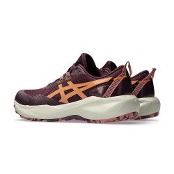 Asics Zapatilla Trail Running Gel-Venture 11 Morado Oscuro Naranja Dark Aubergine Sandstorm Mujer