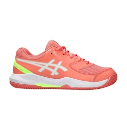 Asics Zapatilla Padel Gel-Dedicate 8 Padel GS Rosa Salmon Guava Niño