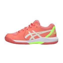 Asics Zapatilla Padel Gel-Dedicate 8 Padel GS Rosa Salmon Guava Niño