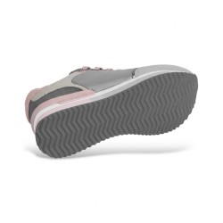 Pepe Jeans Zapatilla Rusper Origin Gris Verdoso Rosa Bleach Green Mujer