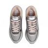 Pepe Jeans Zapatilla Rusper Origin Gris Verdoso Rosa Bleach Green Mujer