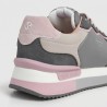 Pepe Jeans Zapatilla Rusper Origin Gris Verdoso Rosa Bleach Green Mujer