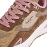 Pepe Jeans Zapatilla Winslow Serie Marrón Rosa Bronze Beige Mujer