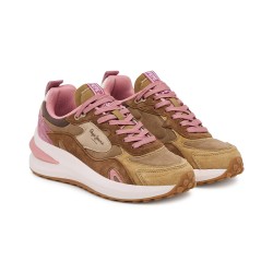Pepe Jeans Zapatilla Winslow Serie Marrón Rosa Bronze Beige Mujer