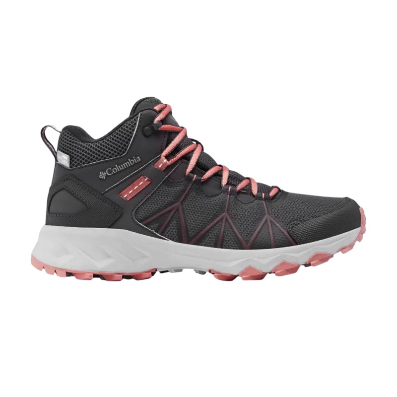 Columbia Bota Peakfreak II Mid Outdry Gris Oscuro Dark Grey Mujer