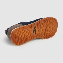 Pepe Jeans Zapatilla Ari Club Azul Oscuro Marrón Navy Hombre