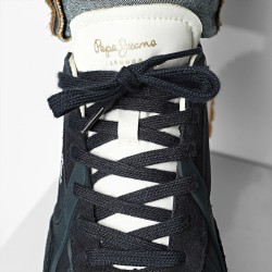 Pepe Jeans Zapatilla Ari Club Azul Oscuro Marrón Navy Hombre