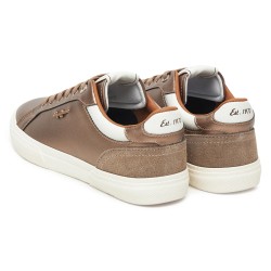 Pepe Jeans Zapatilla Kenton Glam Dorado Bronze Beige Mujer