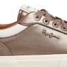 Pepe Jeans Zapatilla Kenton Glam Dorado Bronze Beige Mujer