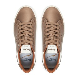 Pepe Jeans Zapatilla Kenton Glam Dorado Bronze Beige Mujer