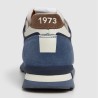 Pepe Jeans Zapatilla Brit Prints  Azul Oscuro Marrón Walnut Brown Hombre