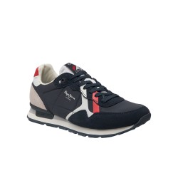Pepe Jeans Zapatilla Brit Road Azul Oscuro Navy Blue Hombre