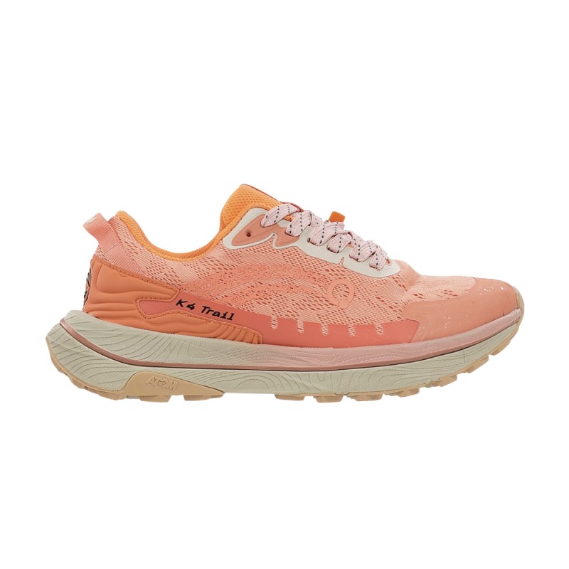 Atom Zapatillas K4 Trail Run Rosa Salmon Mujer