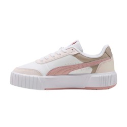 Puma Zapatilla Deportiva Carina Mia JR Blanco Rosa White Rosy Niño