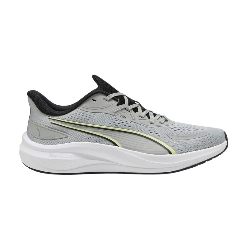 Puma Zapatilla Running Skyrocket Lite 2 Gris Verde Gray Echo-Puma White-Apple Hombre