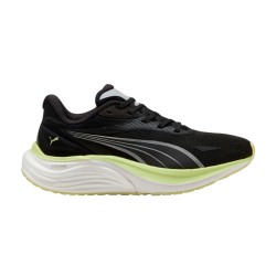 Puma Zapatilla Running Electrify Nitro Negro Verde Black Apple Spritz Mujer