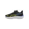 Puma Zapatilla Deportiva Pounce Lite Ac+Ps Negro Amarillo Azul Black-Lime Smash-Sapphire Niño