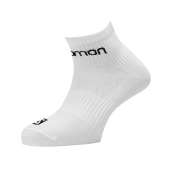 Salomon Calcetin Quarter Blanco (pack 3 pares)