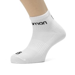 Salomon Calcetin Quarter Blanco (pack 3 pares)