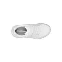 Skechers Zapatillas Bounder Velcro Blanco Niño