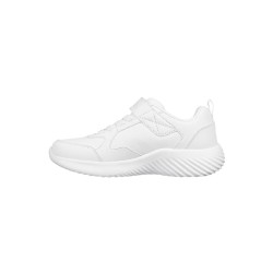 Skechers Zapatillas Bounder Velcro Blanco Niño
