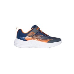 Skechers Zapatillas Microspec Advance Azul Naranja Niño
