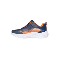 Skechers Zapatillas Microspec Advance Azul Naranja Niño