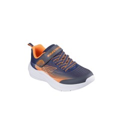 Skechers Zapatillas Microspec Advance Azul Naranja Niño