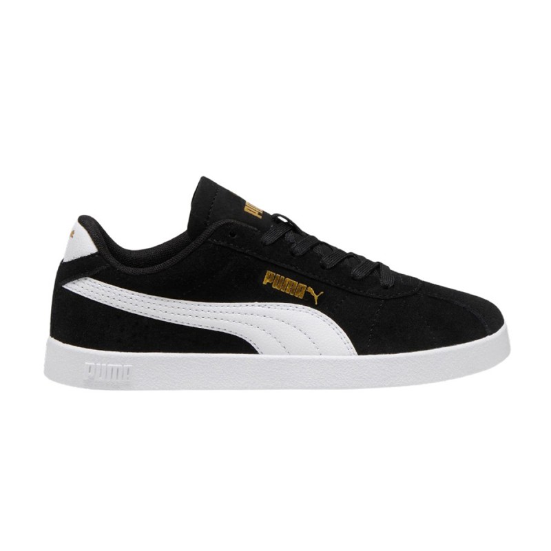Puma Zapatillas Club II Jr Black White Blanco Negro Niño