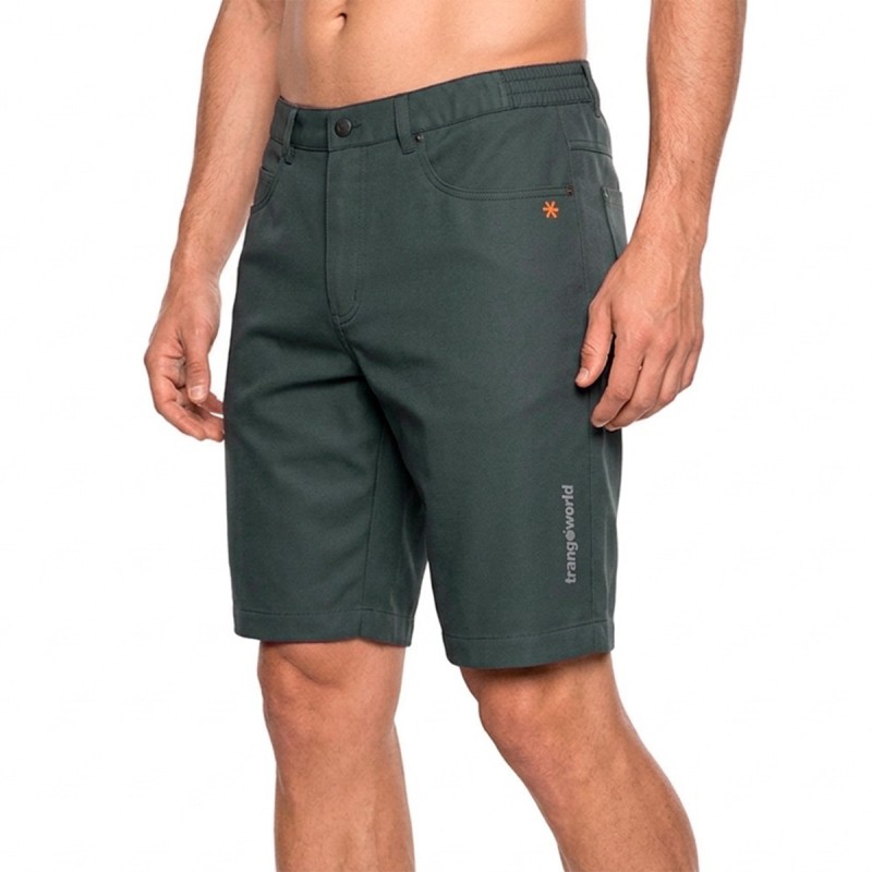 Trangoworld Pantalón Corto Trekking Buckna Gris Hombre